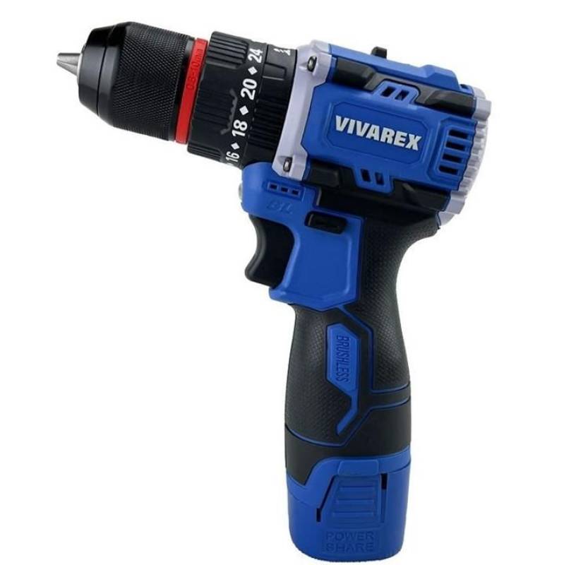 دریل شارژی 16.8 ویوارکس VR1608-BLX